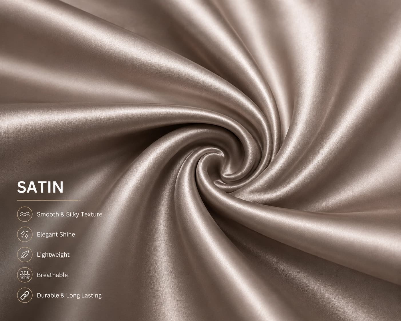Satin fabric texture